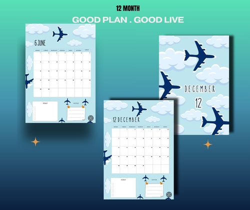 Kids Coloring Planner - Plan your Live