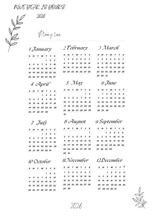 Your Digital Planner - Plan your live